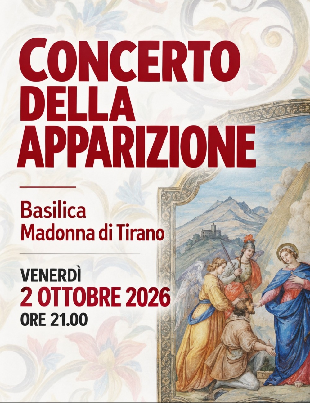 Immagine Evento Concerto della Apparizione | Calendario Valtellinese