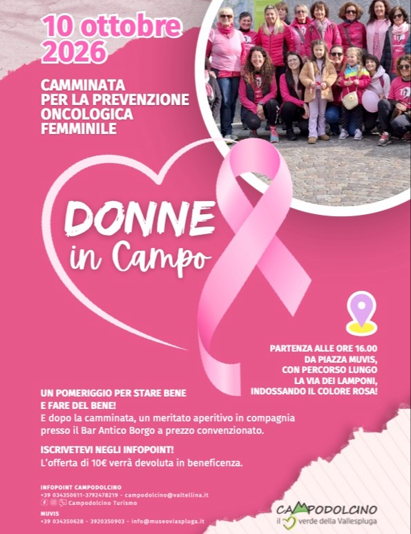 Immagine Evento Donne in Campo | Calendario Valtellinese