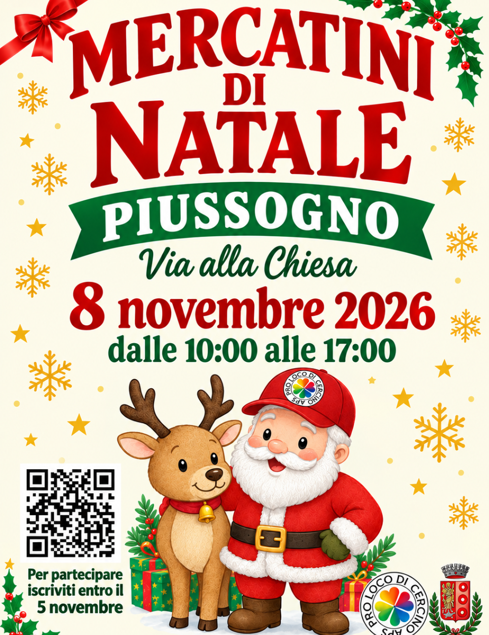 Immagine Evento Mercatini di Natale a Piussogno | Calendario Valtellinese