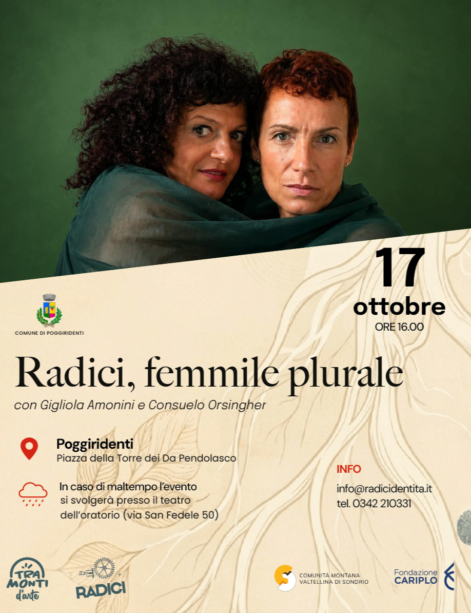 Immagine Evento Radici, femminile plurale | Calendario Valtellinese