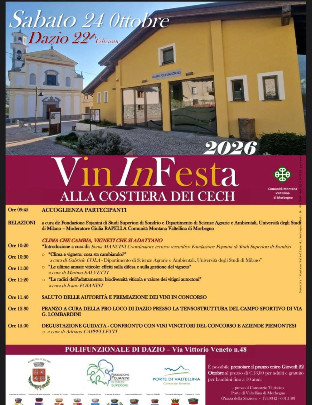 locandina VinInFesta 2026 - 22ª edizione