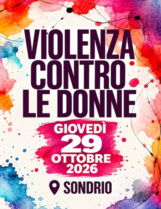 Immagine Evento Violenza contro le donne | Calendario Valtellinese