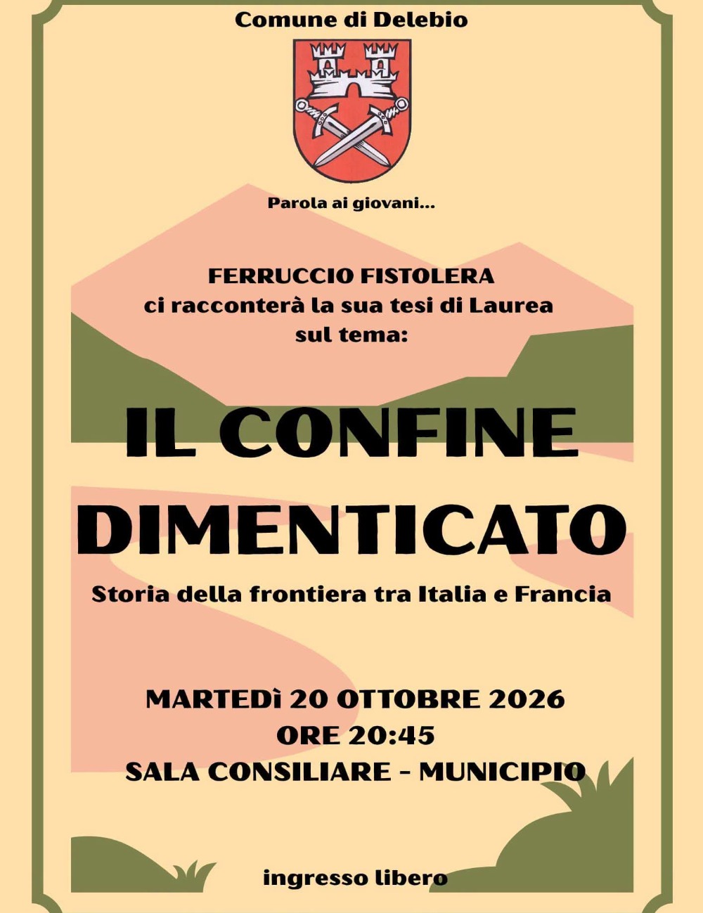 Immagine Evento Il confine dimenticato | Calendario Valtellinese