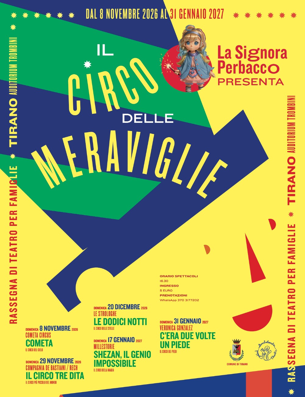 Immagine Evento Il circo delle famiglie | Calendario Valtellinese