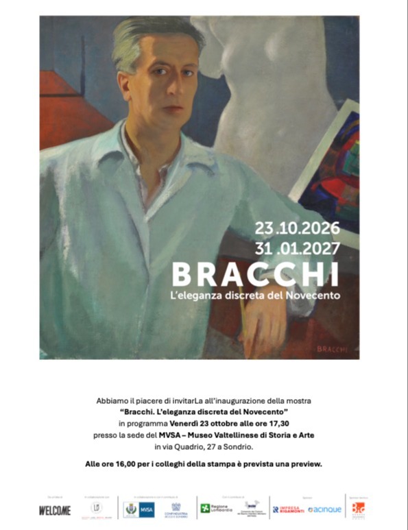 Immagine Evento Mostra "Bracchi. L’eleganza discreta del Novecento" | Calendario Valtellinese