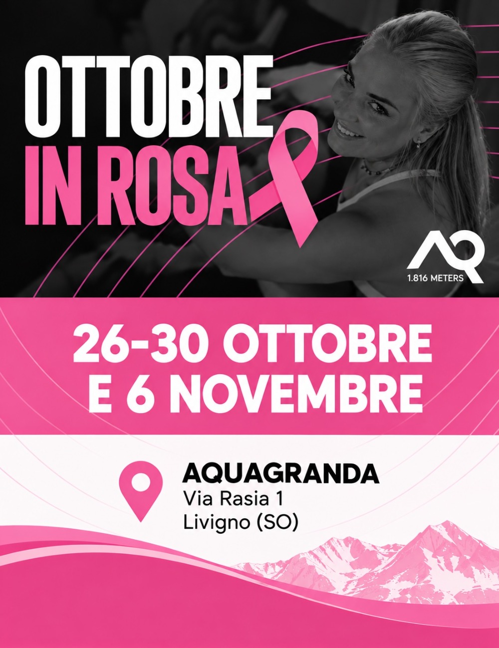 Immagine Evento Ottobre in Rosa a Livigno | Calendario Valtellinese