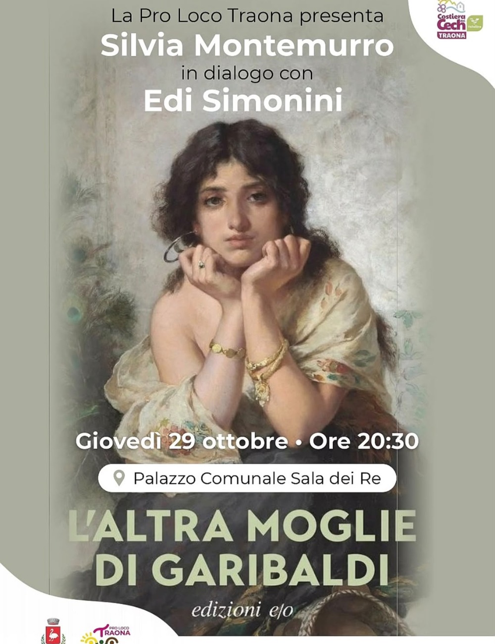 Immagine Evento Presentazione libro "L’altra moglie di Garibaldi" | Calendario Valtellinese