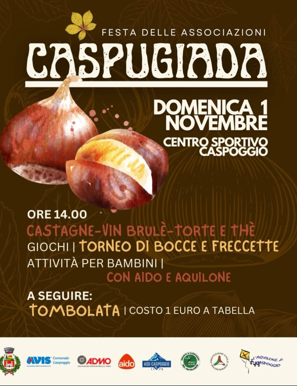 Immagine Evento Caspugiada - Festa delle associazioni | Calendario Valtellinese