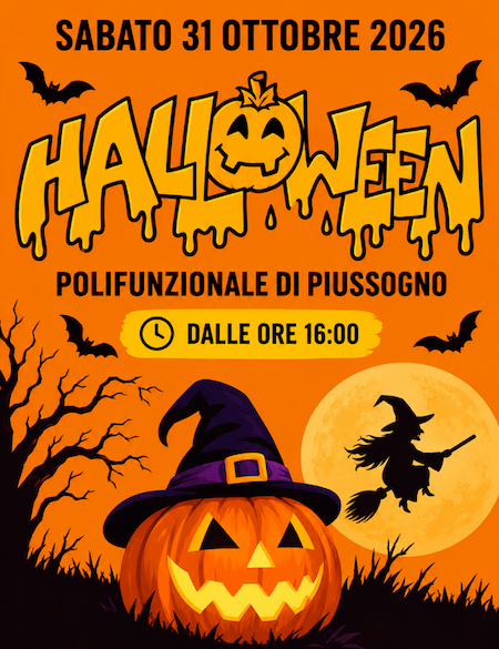Immagine Evento Halloween a Piussogno | Calendario Valtellinese