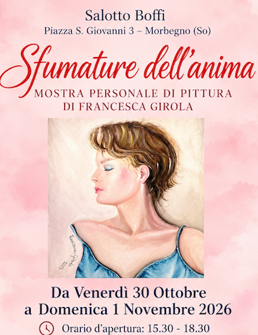 Immagine Evento Sfumature dell'anima | Calendario Valtellinese
