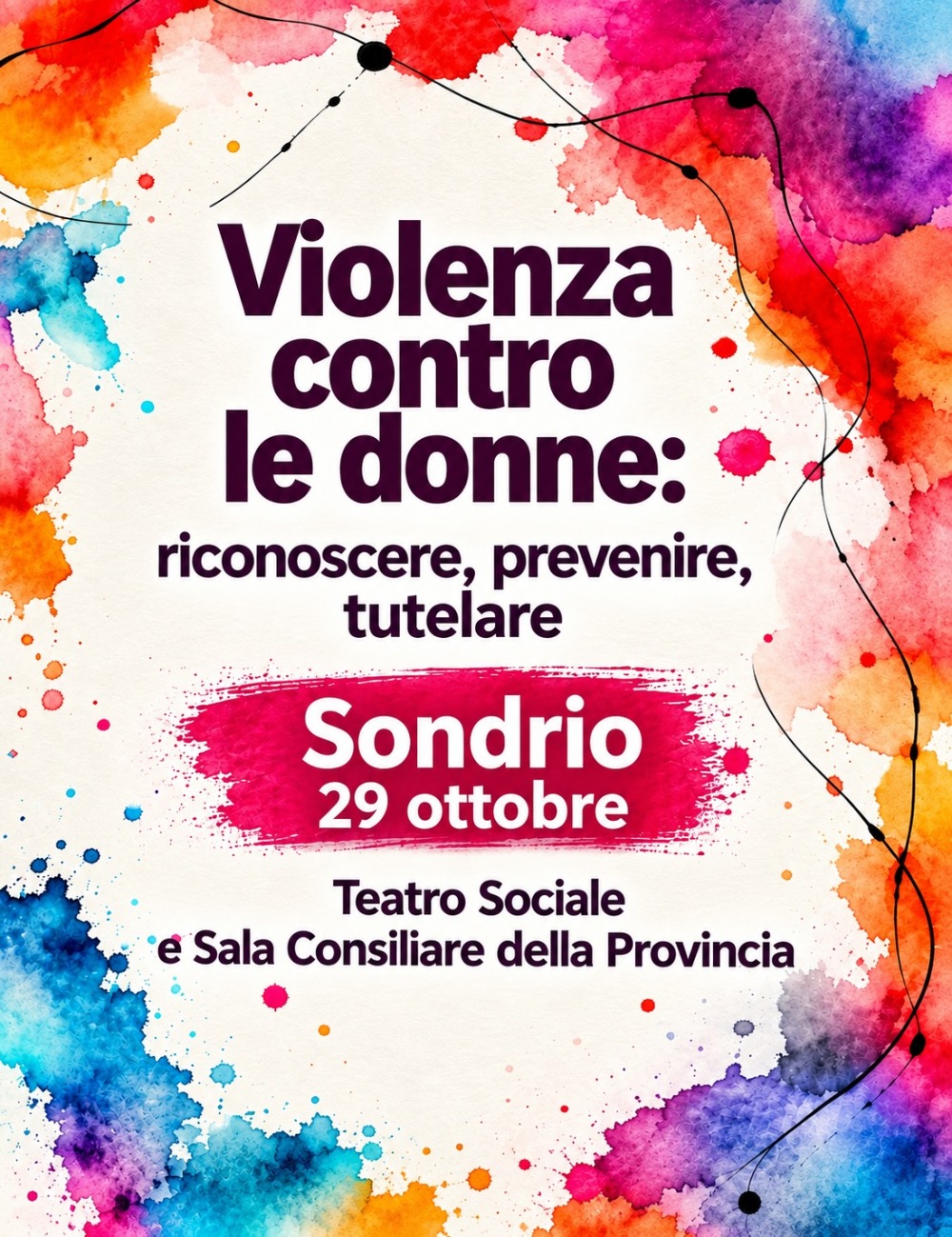 Immagine Evento Violenza contro le donne | Calendario Valtellinese