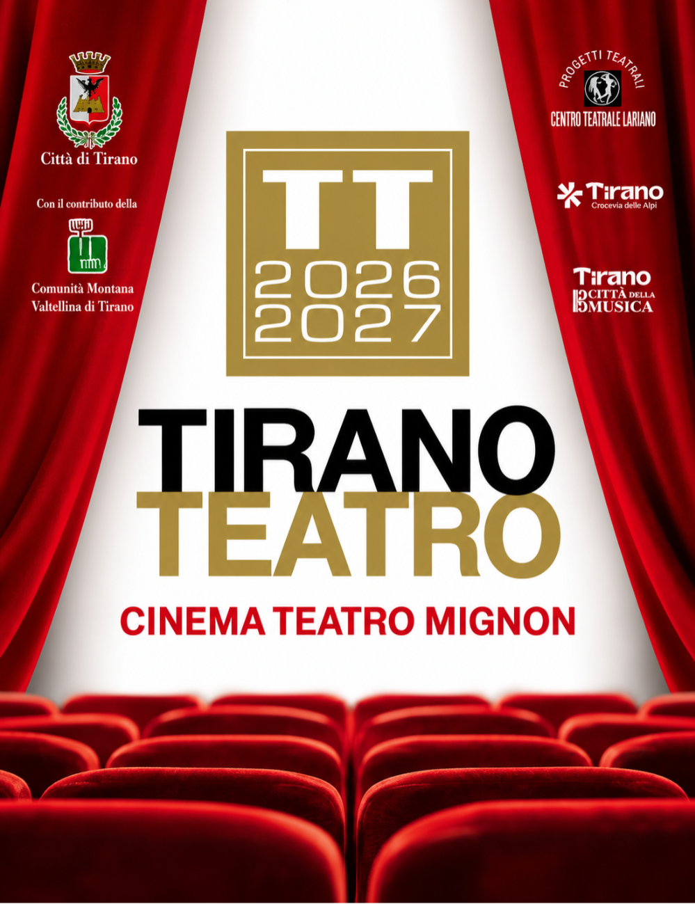 Immagine Evento Tirano Teatro 2026-2027 | Calendario Valtellinese