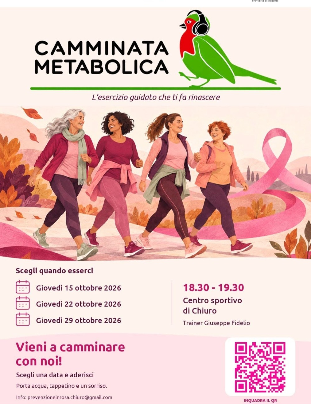 Immagine Evento Camminata Metabolica | Calendario Valtellinese