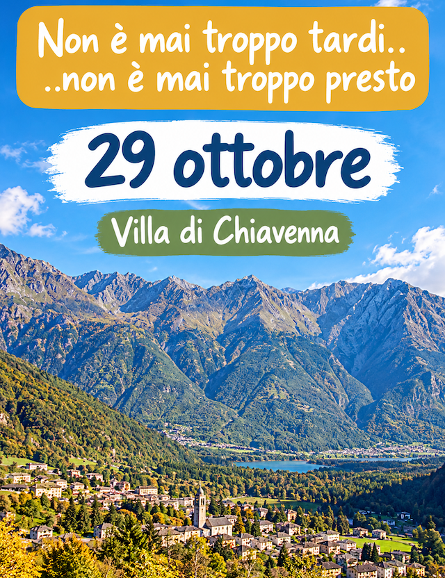 Immagine Evento Ottobre culturale | Calendario Valtellinese