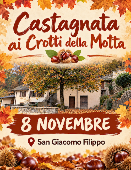 Immagine Evento Castagnata ai Crotti della Motta | Calendario Valtellinese