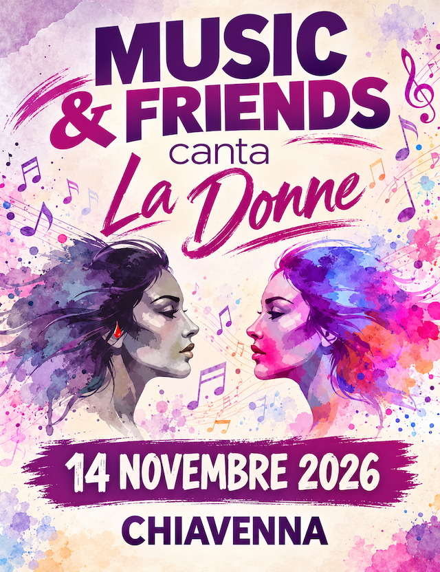 Immagine Evento Music & Friends canta le Donne | Calendario Valtellinese