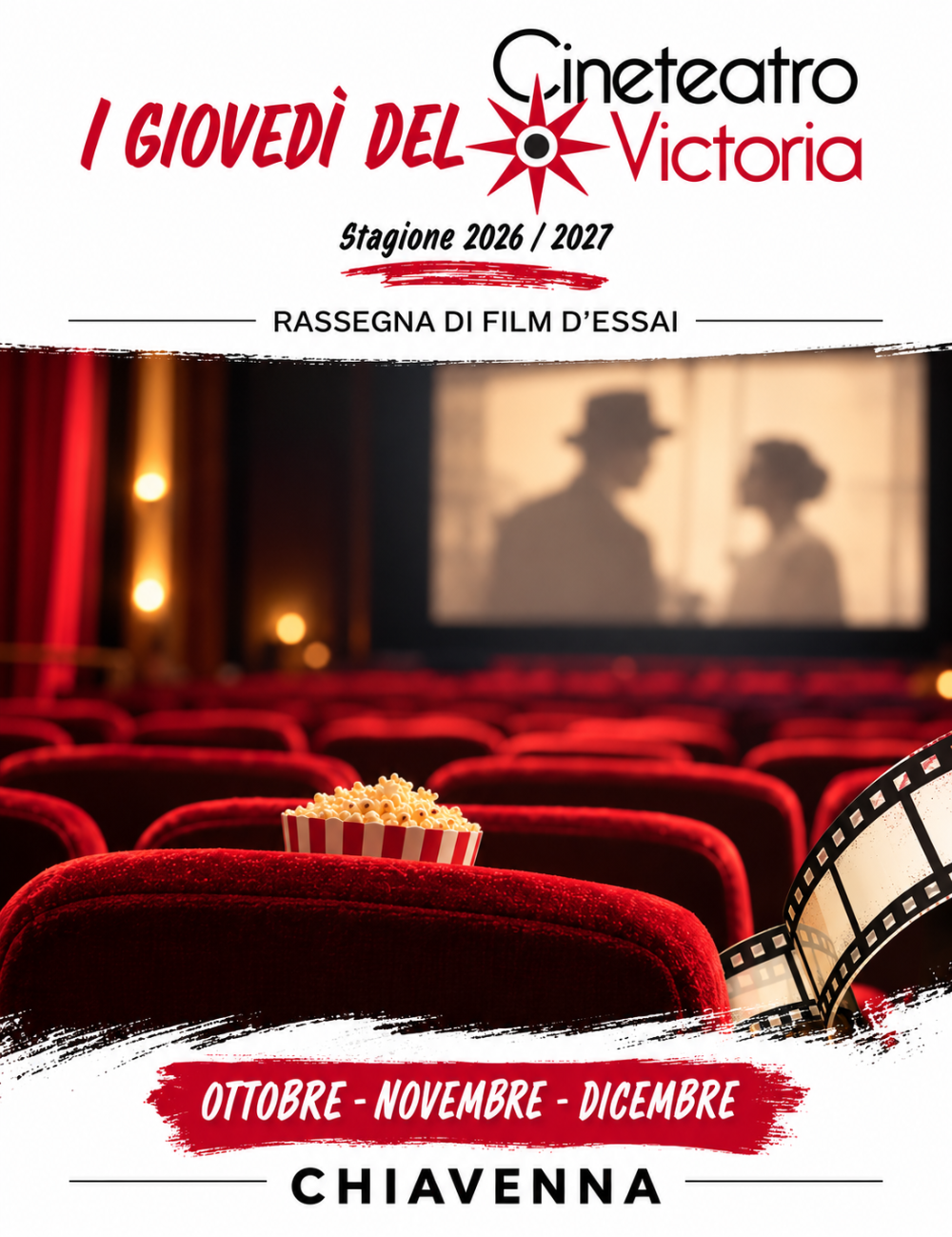 Immagine Evento I Giovedì del Cineteatro Victoria 2026-2027 | Calendario Valtellinese