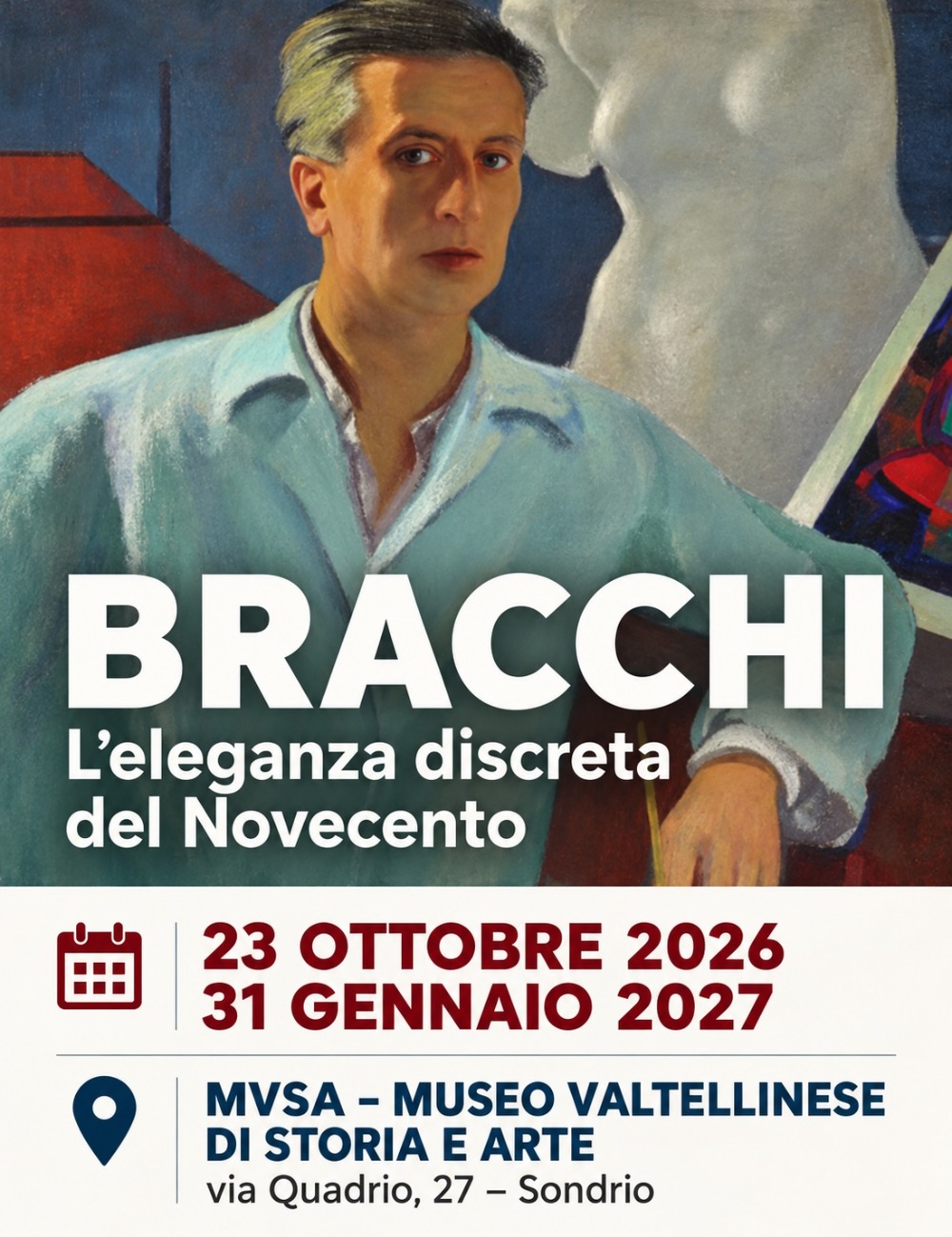 Immagine Evento Mostra "Bracchi. L’eleganza discreta del Novecento" | Calendario Valtellinese