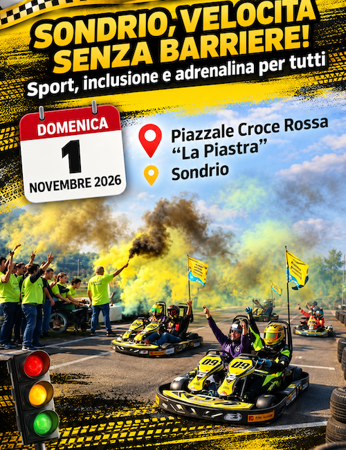 Immagine Evento Sondrio, Velocità Senza Barriere | Calendario Valtellinese