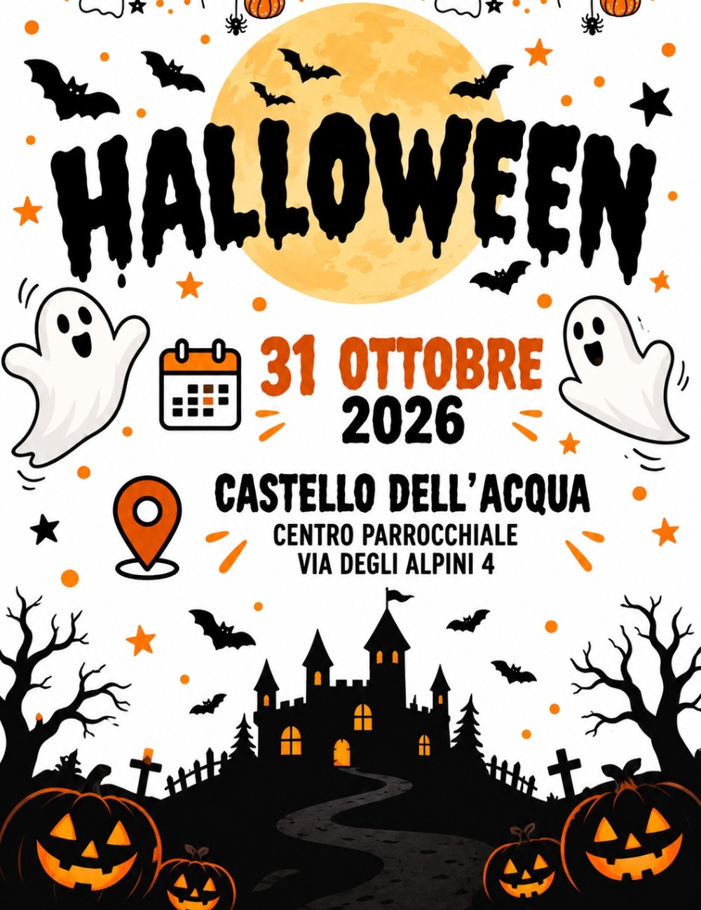 Immagine Evento Halloween a Castello dell’Acqua | Calendario Valtellinese