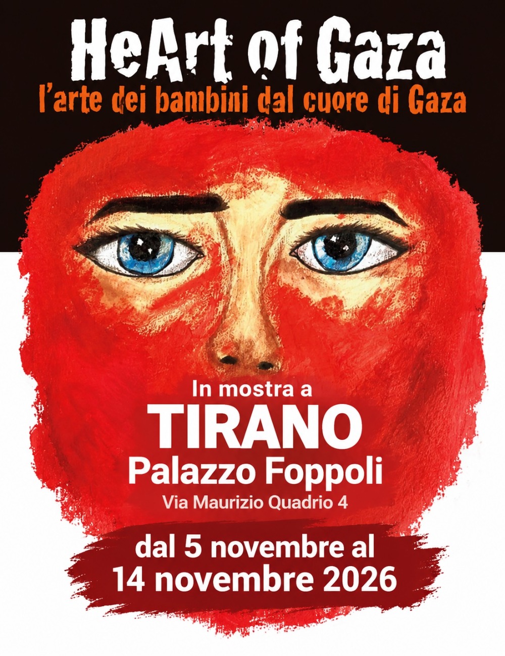 Immagine Evento HeArt of Gaza | Calendario Valtellinese