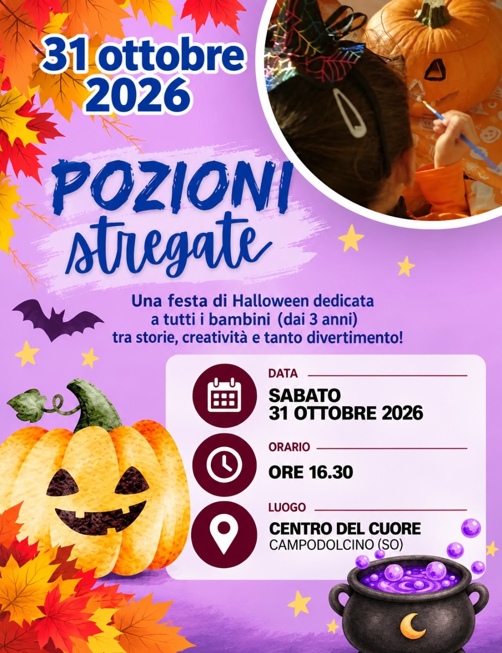 Immagine Evento Pozioni Stregate a Campodolcino | Calendario Valtellinese