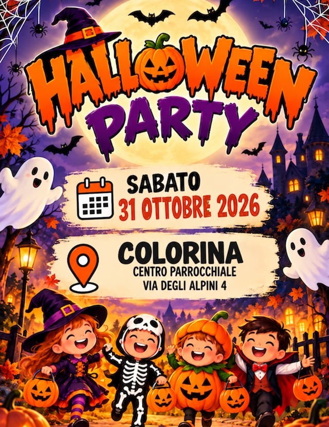 Immagine Evento Halloween Party a Colorina | Calendario Valtellinese
