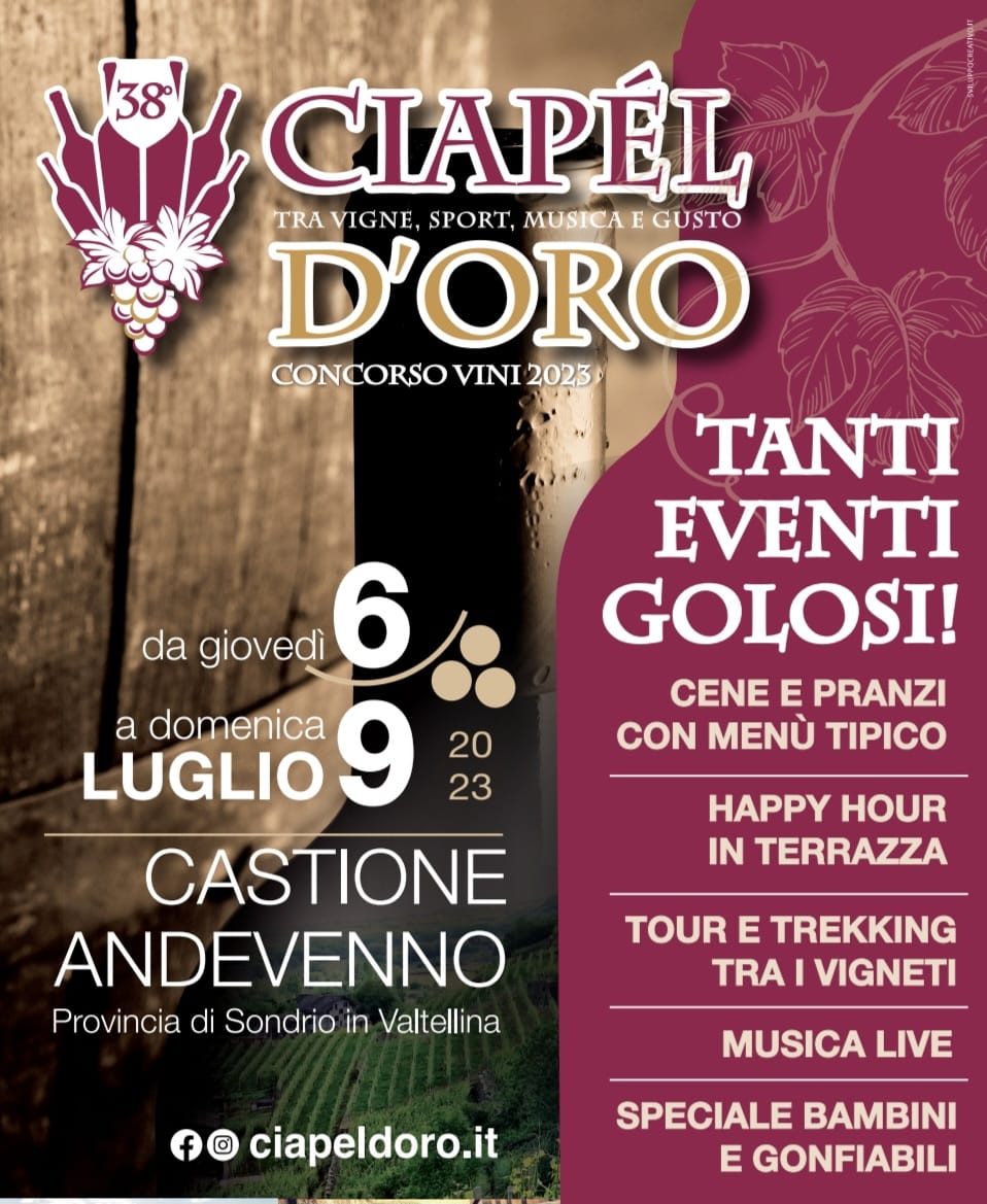 Ciapèl d'oro 2023, è tutto pronto | Blog di Valendario Valtellinese