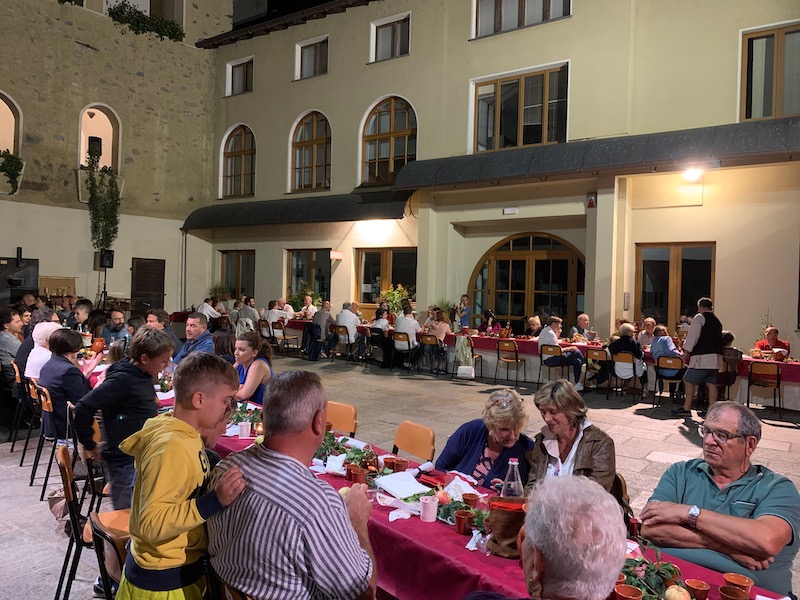 Rieccomi alla cena Medievale | Blog di Valendario Valtellinese