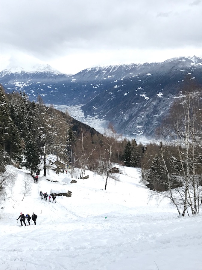 Ho ciaspolato al Gusta e Vai | Blog di Valendario Valtellinese