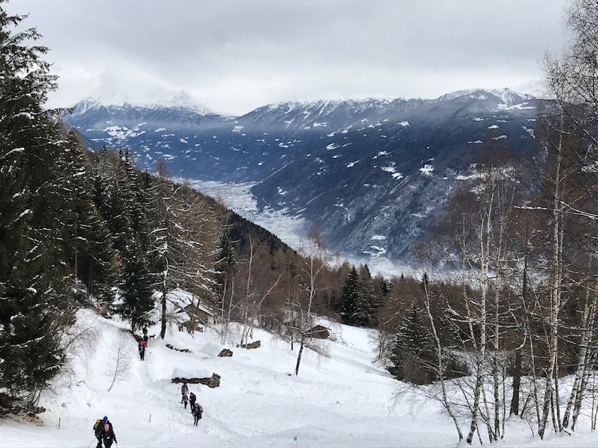 Ho ciaspolato al Gusta e Vai | Blog di Valendario Valtellinese