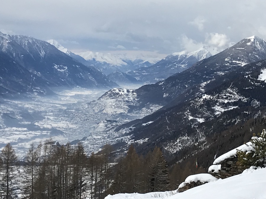 Ho ciaspolato al Gusta e Vai | Blog di Valendario Valtellinese