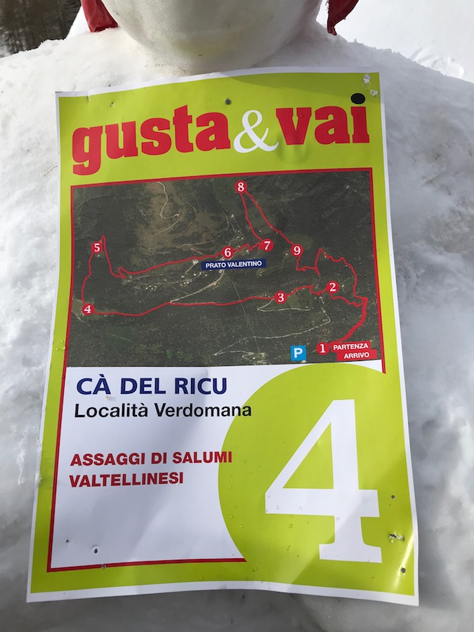 Ho ciaspolato al Gusta e Vai | Blog di Valendario Valtellinese