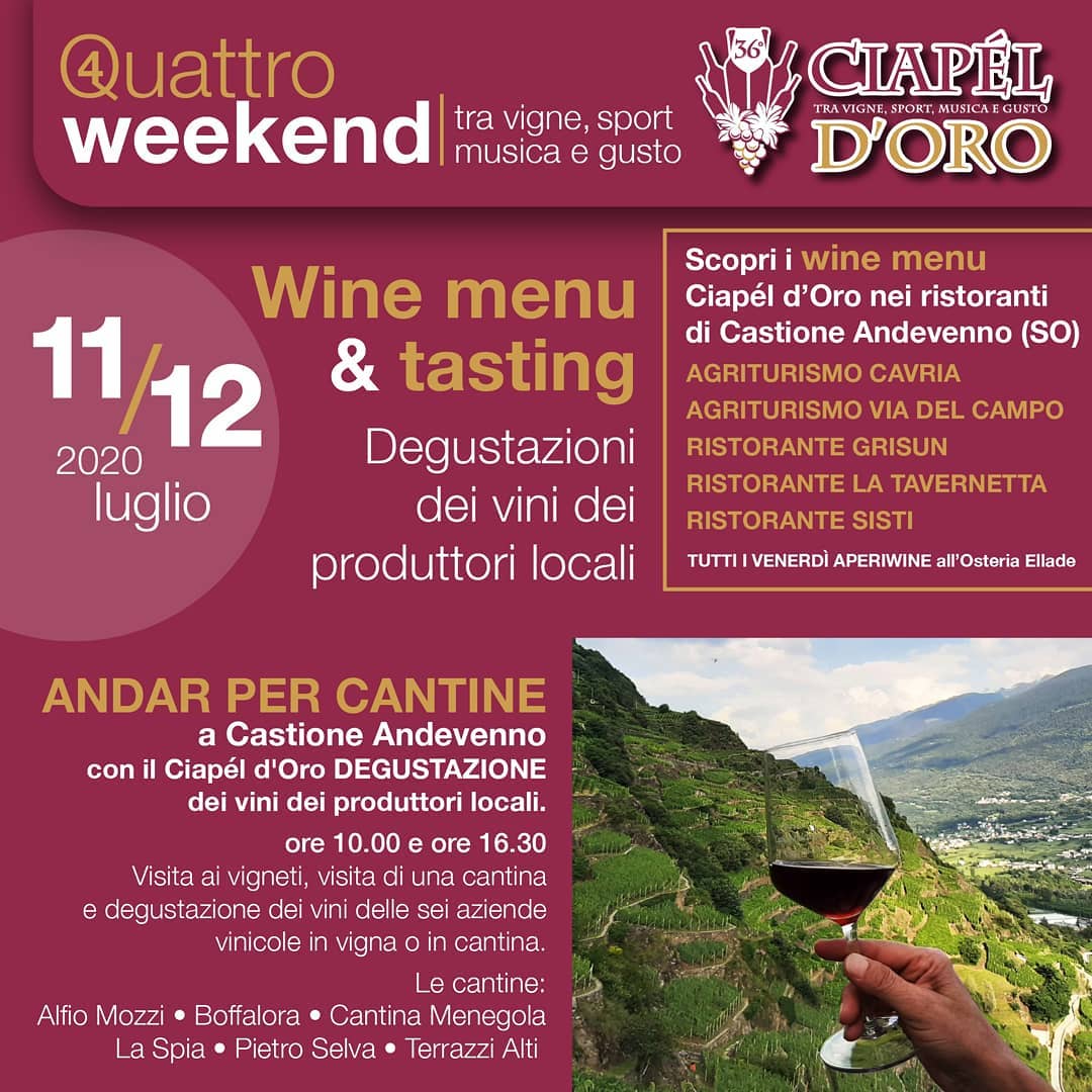 Un Ciapèl d'Oro davvero speciale per il 2020 | Blog di Valendario Valtellinese