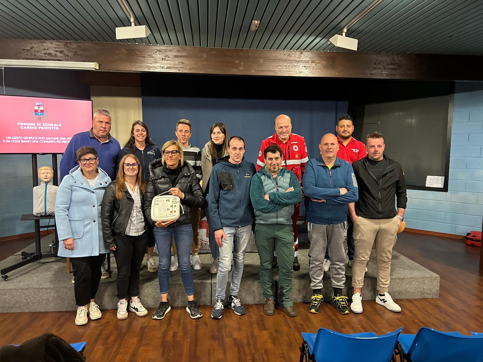 Sondalo diventa “Comune Cardio Protetto” | Blog di Valendario Valtellinese