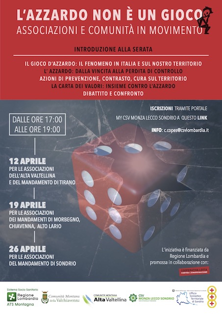 L'azzardo non è un gioco | Blog di Valendario Valtellinese