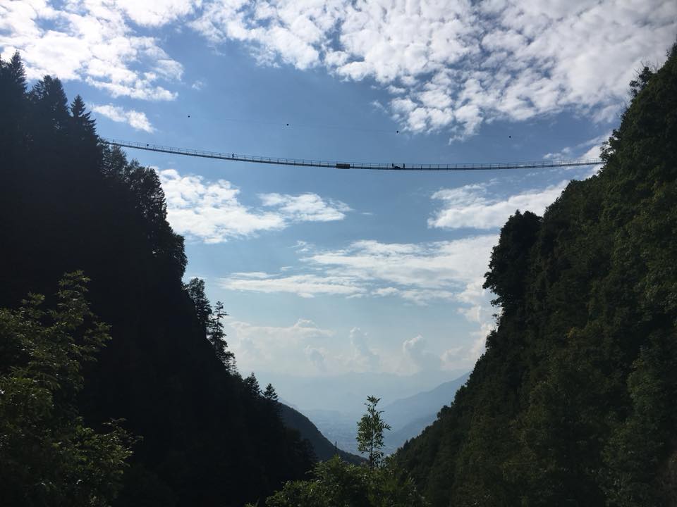 Il 22 settembre inaugurazione del ponte nel cielo | Blog di Valendario Valtellinese