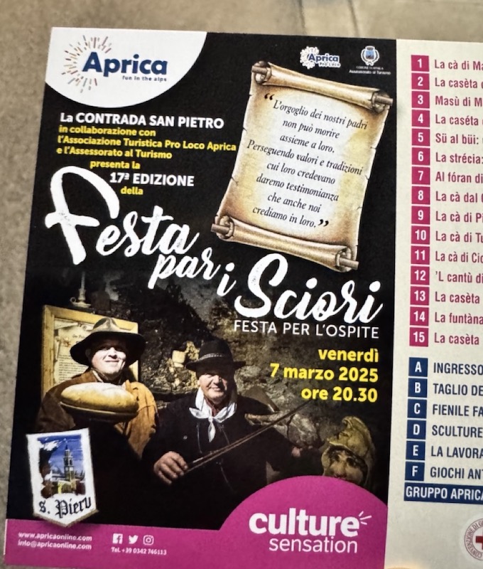 Ma che bella la Festa par i Sciori! | Blog di Valendario Valtellinese