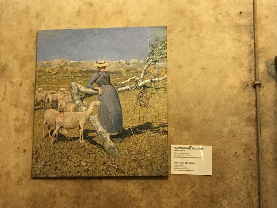 Un nuovo quadro di Segantini sul vino Valtellina | Blog di Valendario Valtellinese
