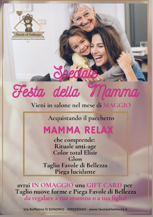 Speciale festa della mamma | Blog di Valendario Valtellinese