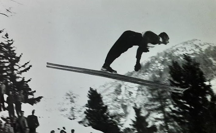 Aldo Trivella:campione valtellinese nel salto con gli sci dal trampolino | Blog di Valendario Valtellinese