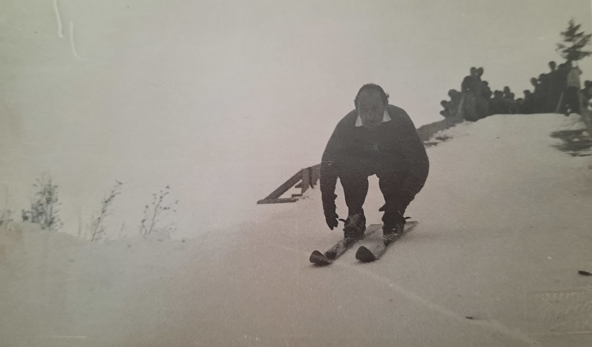 Aldo Trivella:campione valtellinese nel salto con gli sci dal trampolino | Blog di Valendario Valtellinese