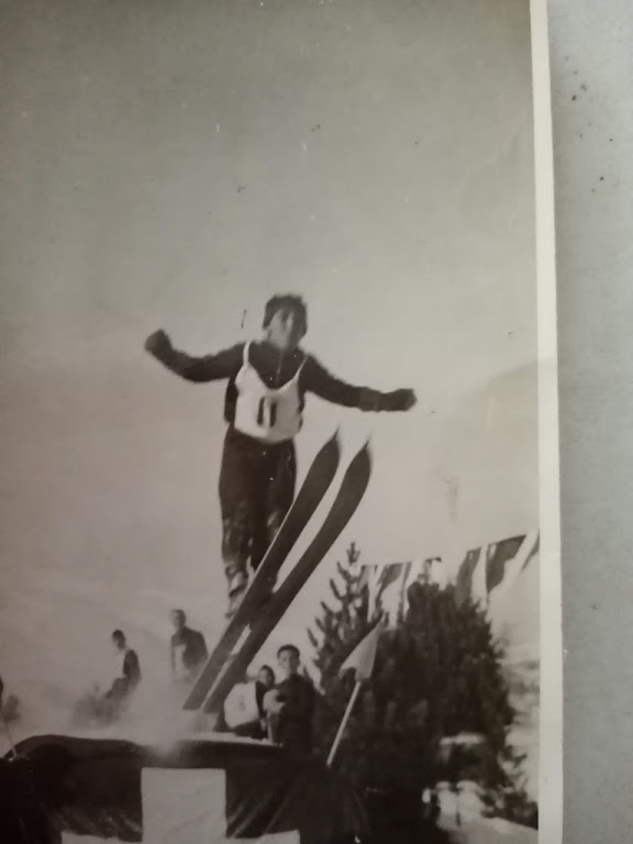 Aldo Trivella:campione valtellinese nel salto con gli sci dal trampolino | Blog di Valendario Valtellinese