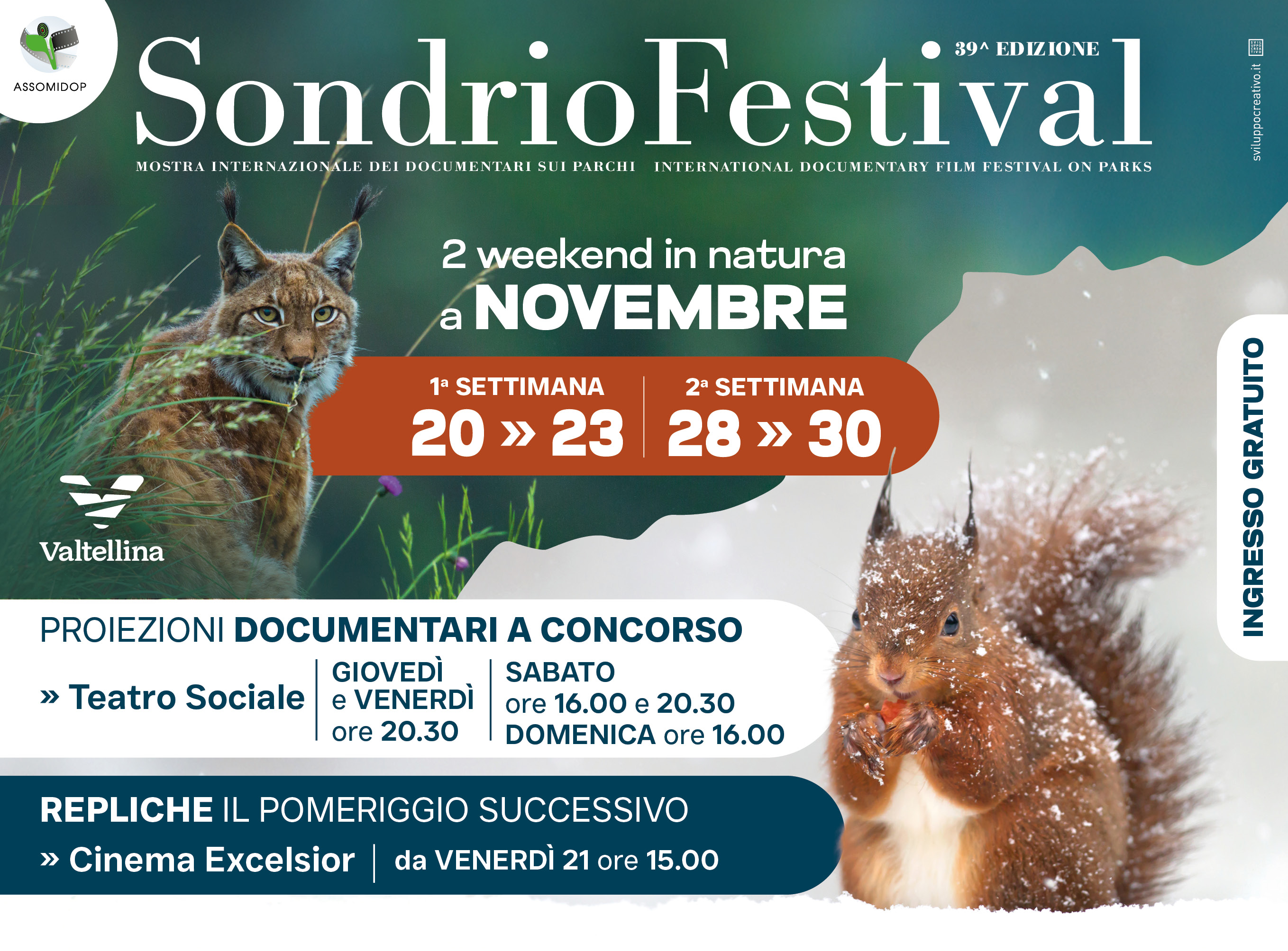 Immagine gallery evento Sondrio Festival 2025
