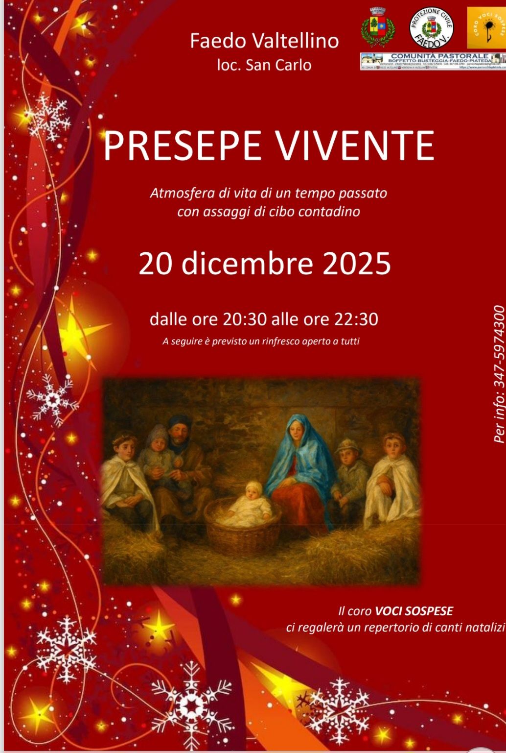 Immagine gallery evento Presepi 2025 in Valtellina e Valchiavenna