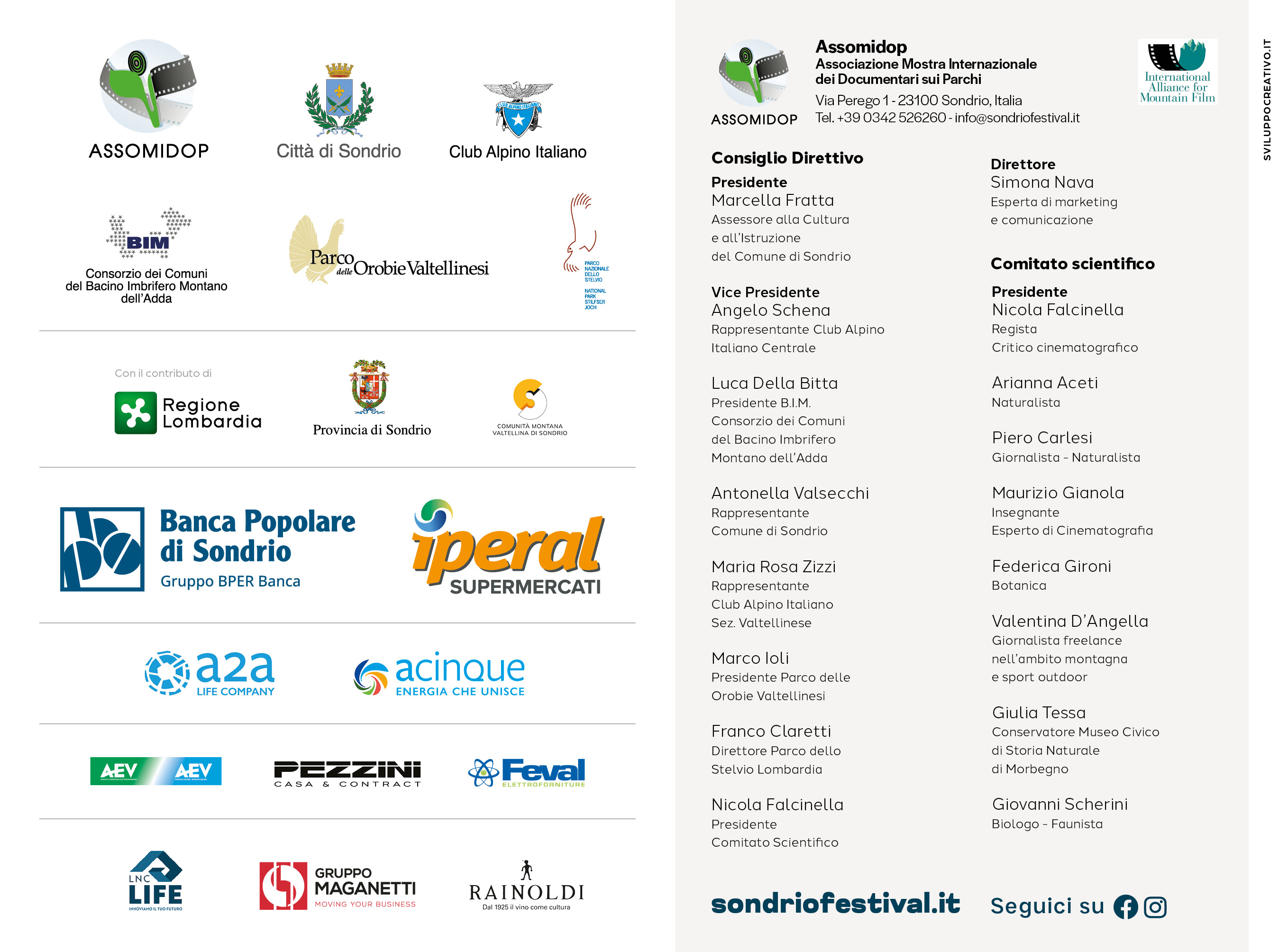 Immagine gallery evento Sondrio Festival 2025