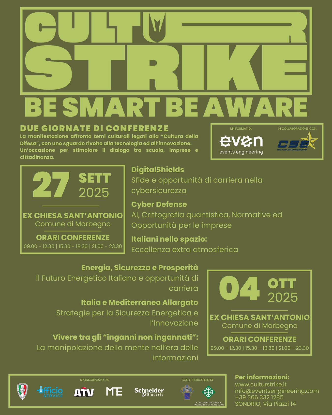 Immagine gallery evento CulturStrike 2025 - Morbegno