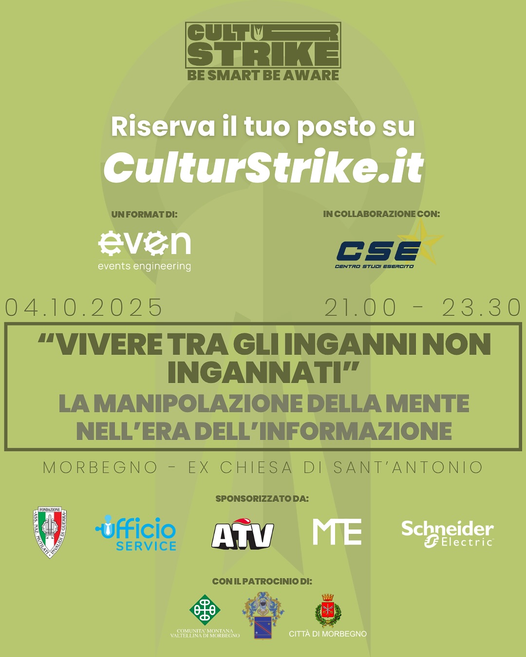 Immagine gallery evento CulturStrike 2025 - Morbegno