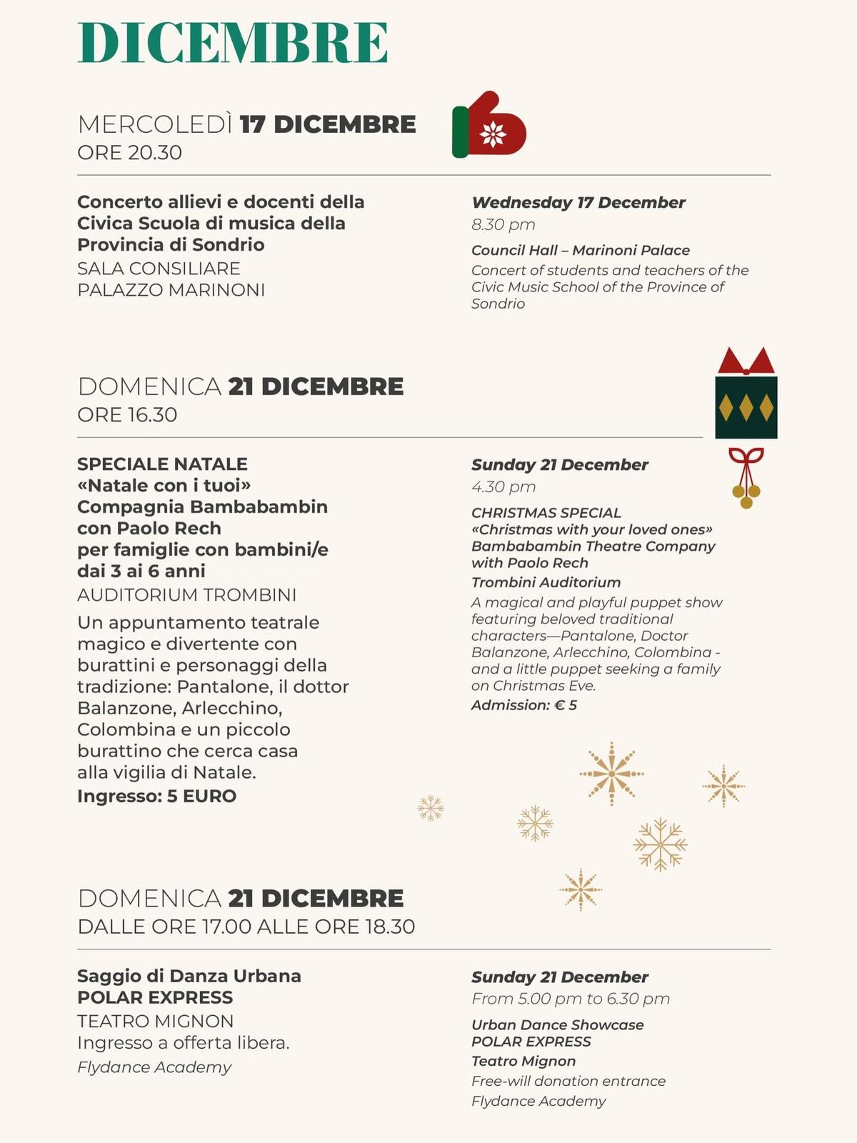 Immagine gallery evento Natale:Tirano si accende 2025