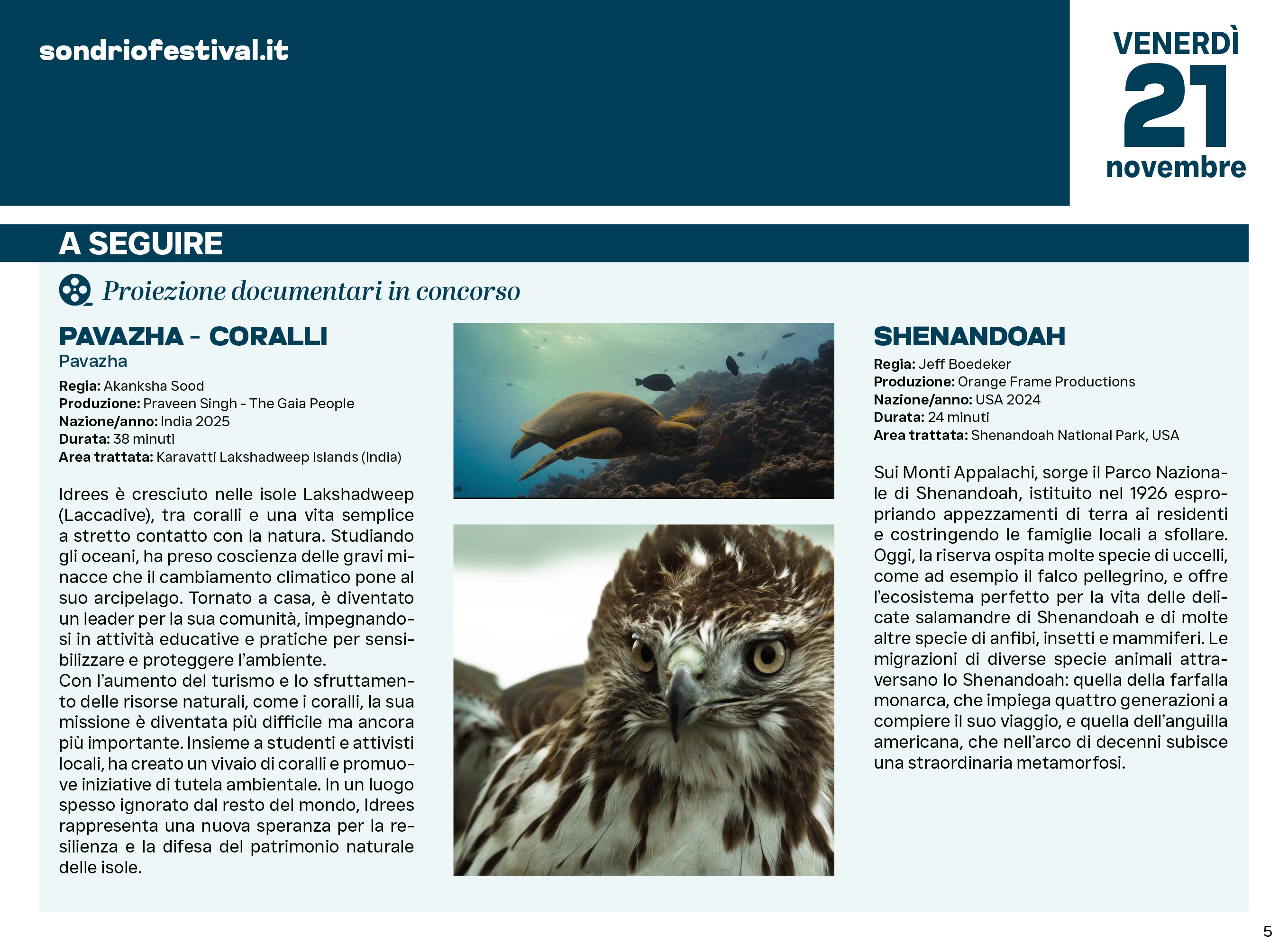 Immagine gallery evento Sondrio Festival 2025